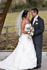Lilac and cream shower bouquet. Floral design by Cotswold Blooms, wedding florist based in Cheltenham.