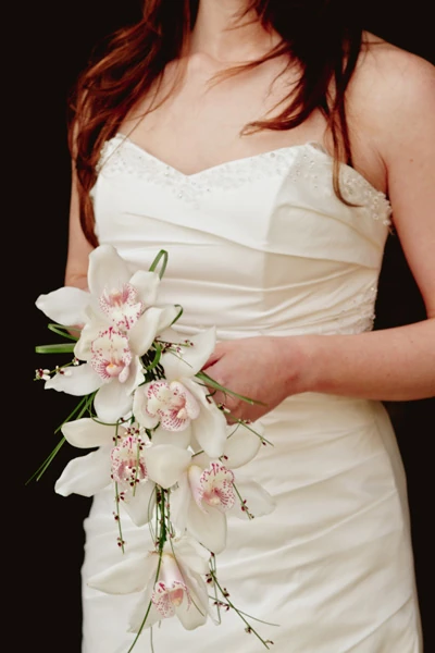 Orchid bouquet for a classy touch