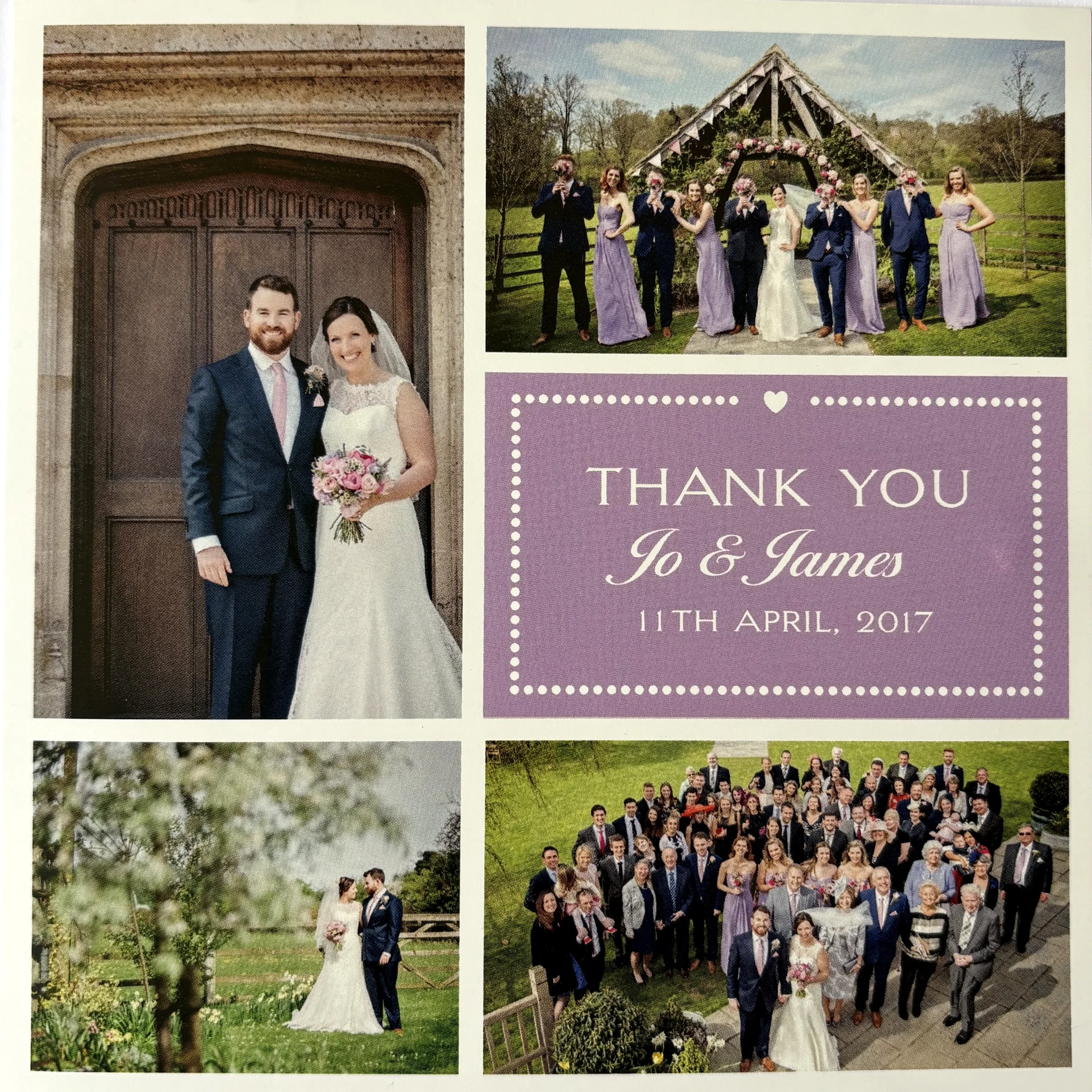 Cotswold Blooms wedding testimonial at Hyde House