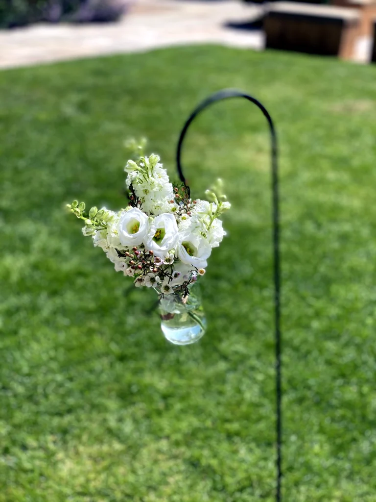 Luxury wedding flowers at Barn at Upcote Cotswolds by Cotswold Blooms
