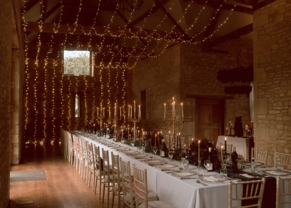 Luxury wedding flowers at Barn at Upcote Cotswolds by Cotswold Blooms