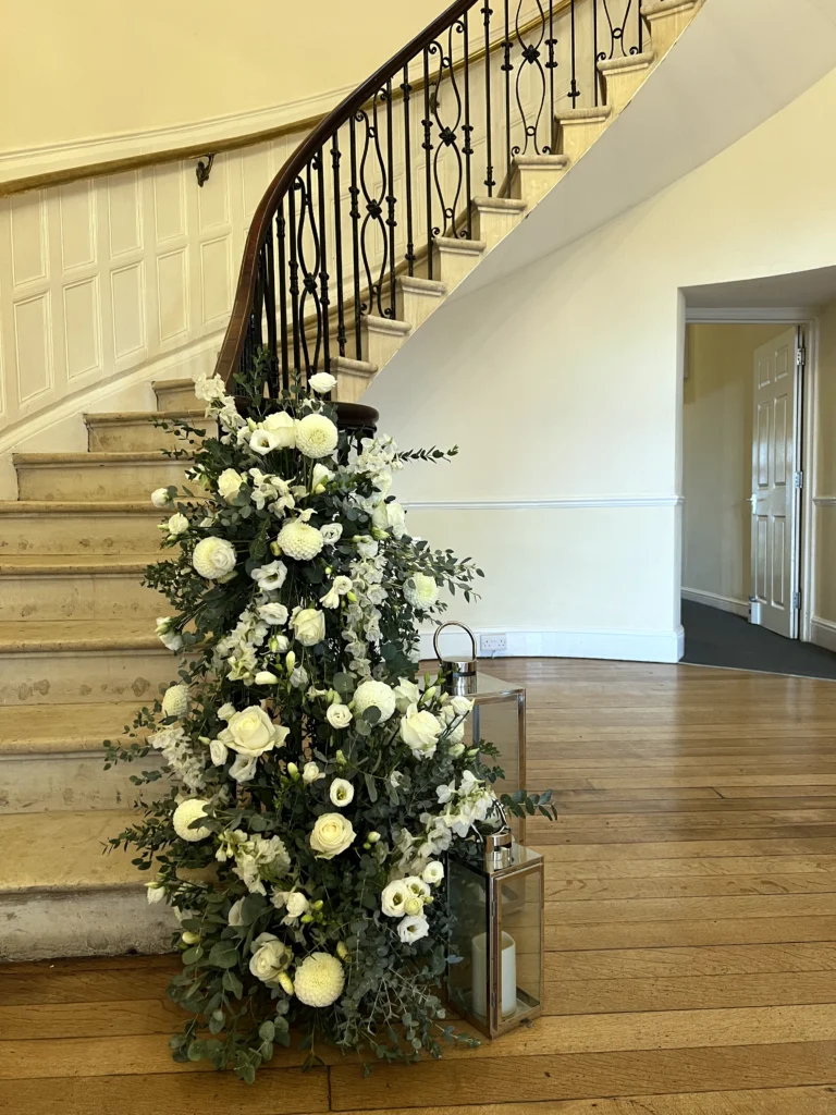 Bespoke wedding flowers Eastington Park by Laura McLellan