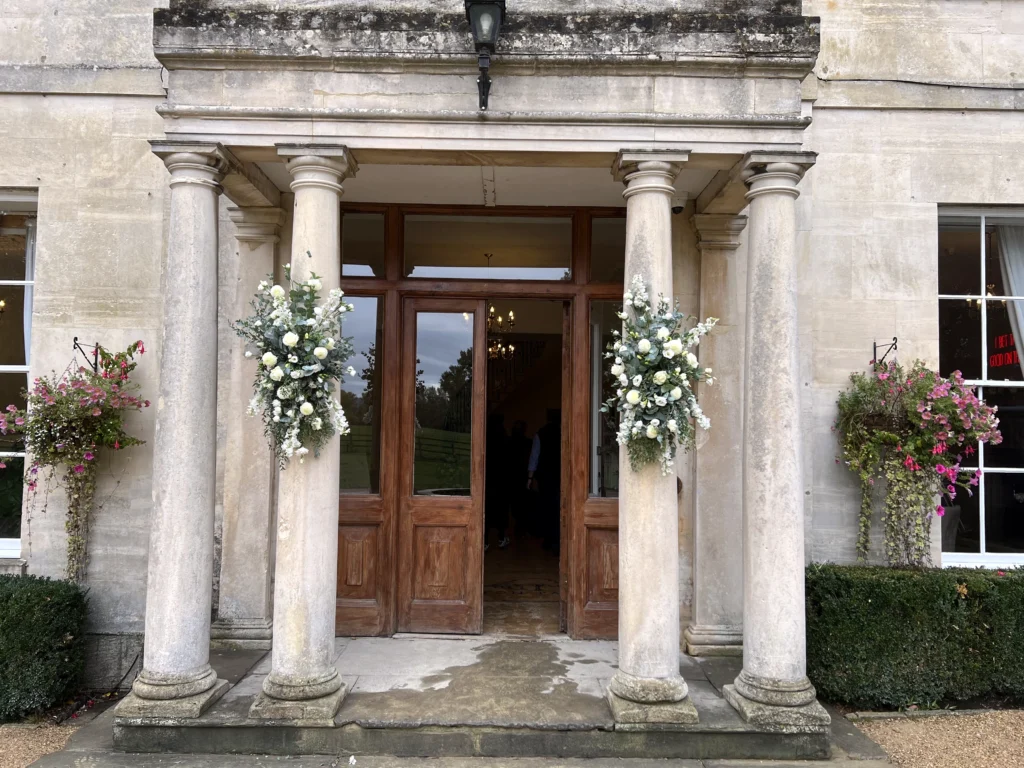 Cotswold Blooms wedding flowers at Eastington Park Stonehouse