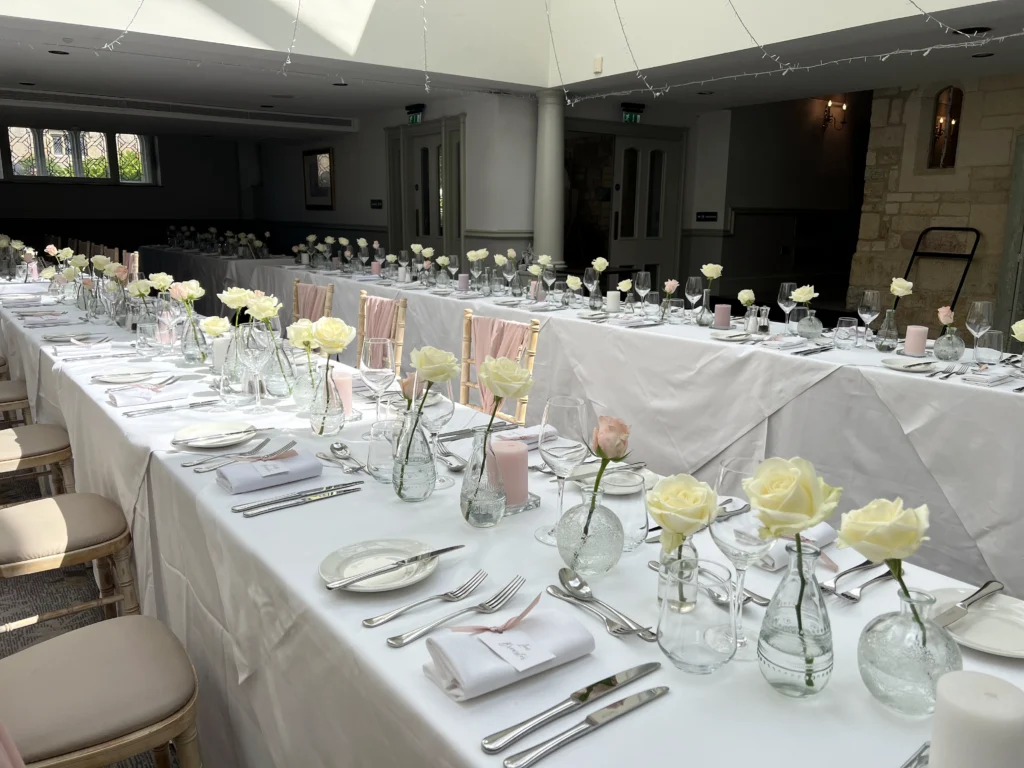 Ellenborough Park 13 Cotswold Blooms is a luxury wedding florist in Cheltenham and the Cotswolds, creating refined, bespoke floral designs using seasonal British flowers. Seasonal wedding flowers at Ellenborough Park by Cotswold Blooms