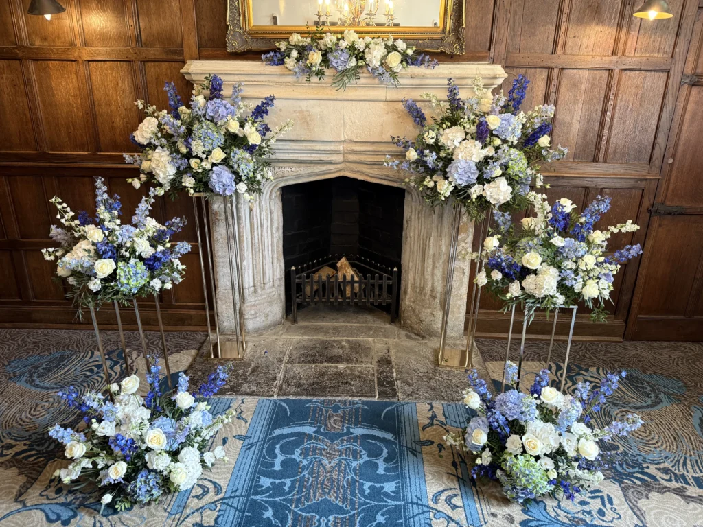 Ellenborough Park 3 Cotswold Blooms is a luxury wedding florist in Cheltenham and the Cotswolds, creating refined, bespoke floral designs using seasonal British flowers. Bespoke wedding flowers Ellenborough Park by Laura McLellan