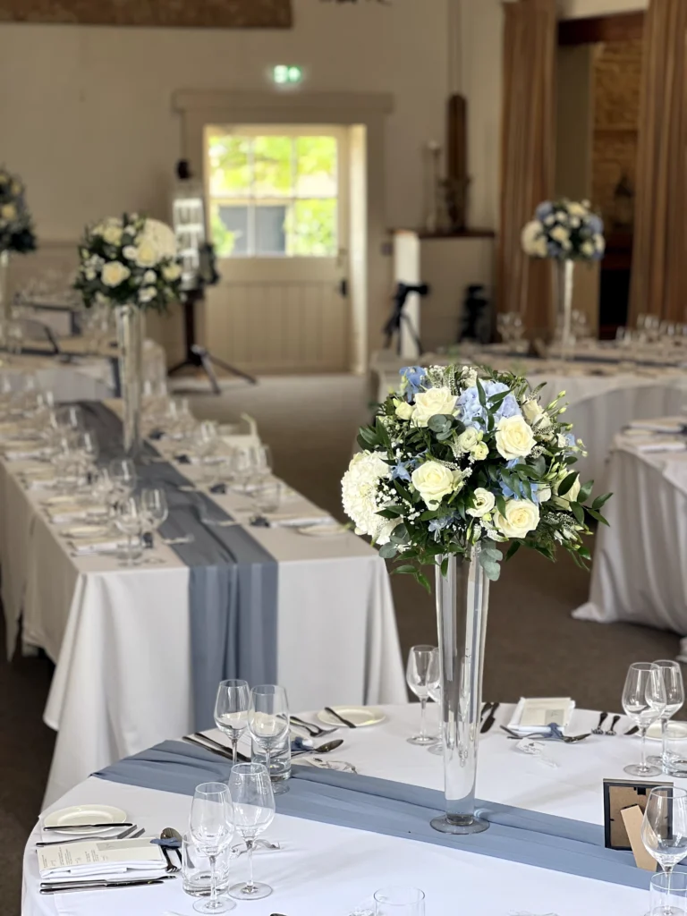 Cotswold Blooms wedding flowers at Merriscourt Chipping Norton