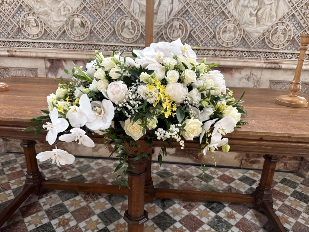 Sudeley Castle wedding florist Gloucestershire Cotswold Blooms