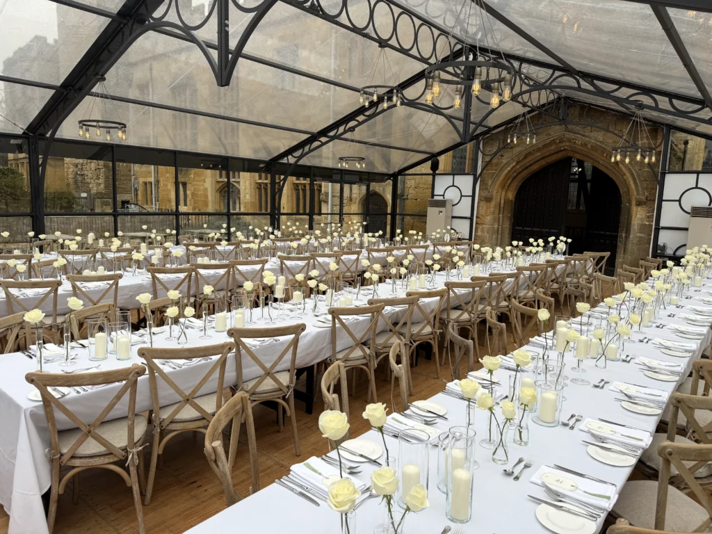 Cotswold Blooms wedding flowers at Sudeley Castle Gloucestershire